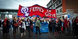 Manifestation organisée à l’occasion de la journée internationale des femmes, le 8 mars 2012. (Photo: inconnu)
