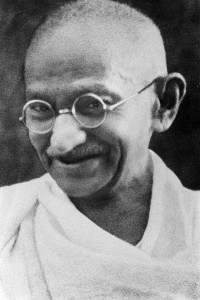 Mohandas K. Gandhi vers la fin des années 1930. (Photo: domaine public)