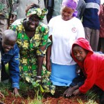 Green Belt Movement plantant des arbres. (Photo: inconnu)