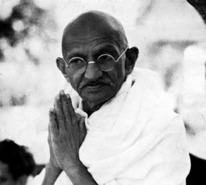 Mahatma Gandhi. (Photo: domaine public)