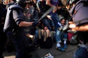 Place de la Catalunya. (Photo: Emilio Morenatti)