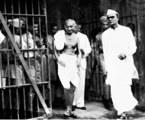 Mahatma Gandhi à la prison de Dum Dum. (Photo: domaine public)