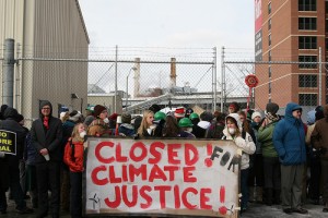 Désobéissance civile: blocus du Capitol Power Plant, Washington, Mars 2009. (Photo: inconnu)