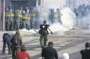 Sommet des Amériques, 2001. (Photo: archives La Presse)