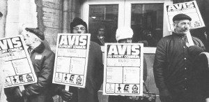 Grévistes membres du Front commun, 1972. (Photo: Archives CSN)