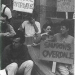 Occupation pour Overdale, 1987. (Photo: inconnu)