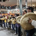 Flash mob dans un centre commercial de Edmonton,18 décembre 2012.