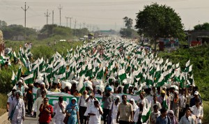 Jan Satyagraha, 2012. (Photo: Altaf Qadri)