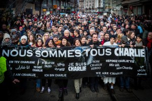 Manifestation "Je suis Charlie", janvier 2015.