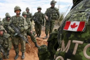 Forces armées canadiennes. (Photo: AP)